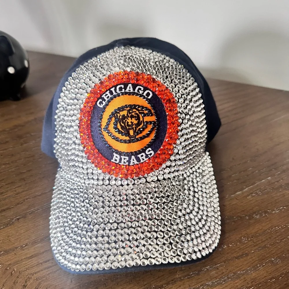 Chicago Bears Rhinestone Cap - Picture 4 of 4